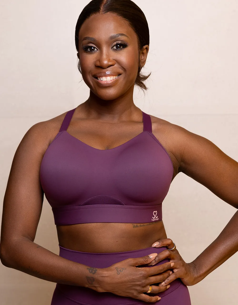 Sport-BH-Set 2x Jive black/cassis*SugarShape Outlet