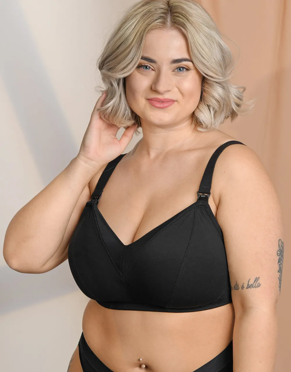 Still-Bralette Cozymama black*SugarShape Discount