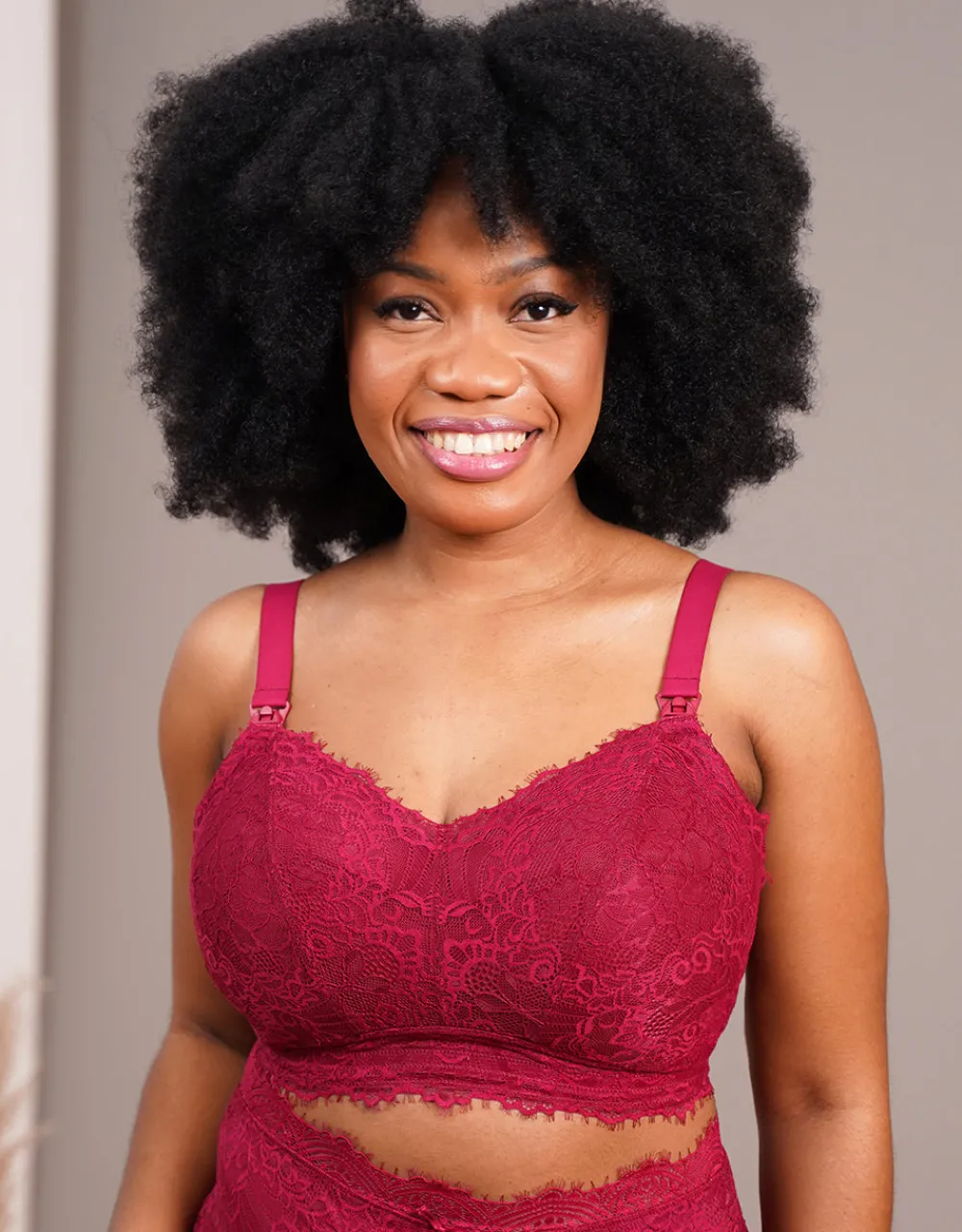 Still-Bralette Sensla bordeaux*SugarShape Clearance