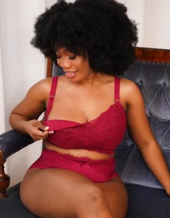 Still-Bralette Sensla bordeaux*SugarShape Clearance
