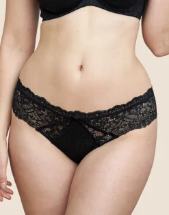 String Eliana Velvet black*SugarShape Discount