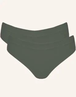 String-Set 2x Cotton Basic olive*SugarShape New