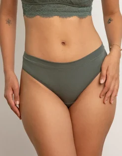 String-Set 2x Cotton Basic olive*SugarShape New