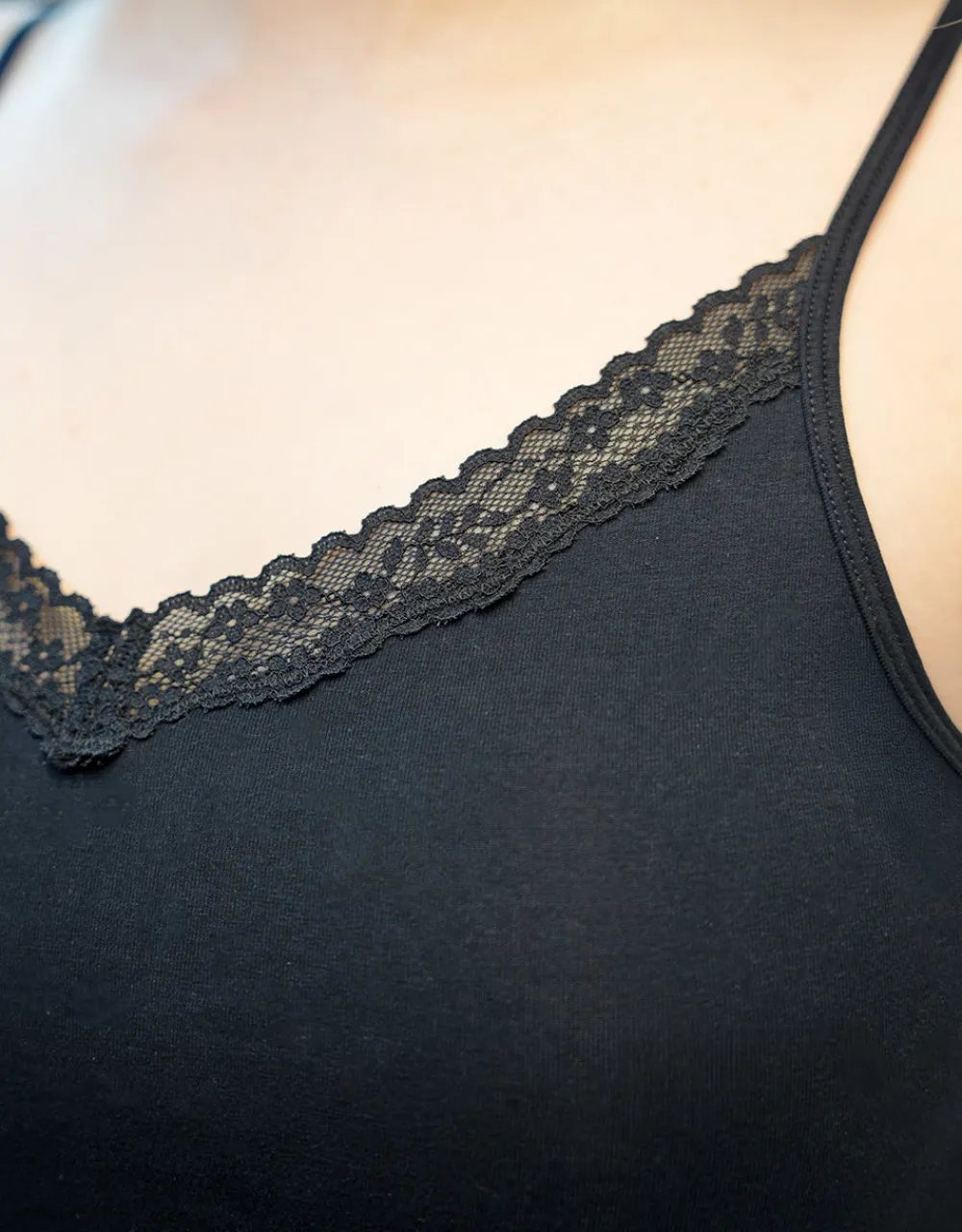 Top Cotton-Lace black*SugarShape Discount