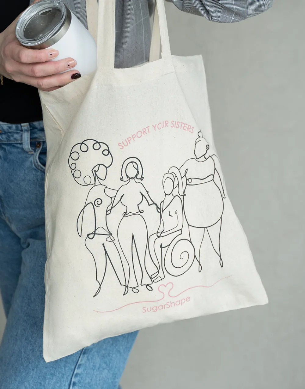 Tragetasche Support your Sisters*SugarShape Best