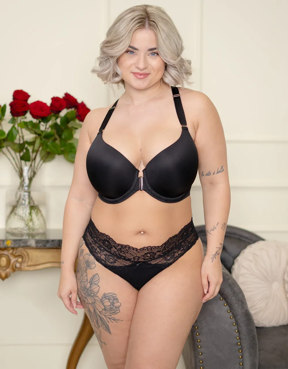 Vorderverschluss-BH Pure Luxe black*SugarShape New