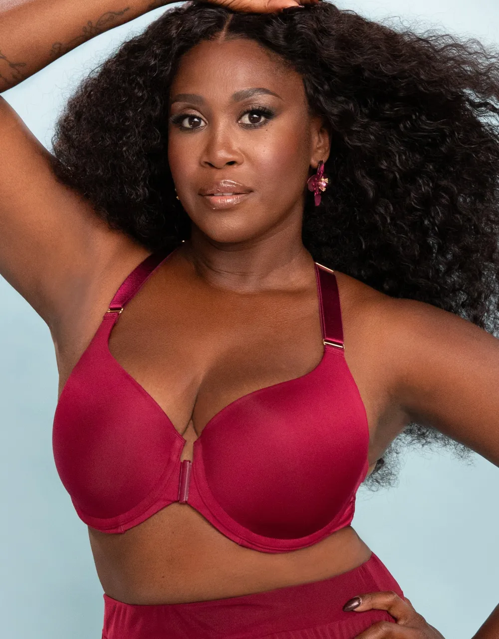 Vorderverschluss-BH Pure Luxe bordeaux*SugarShape Clearance