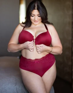 Vorderverschluss-BH Pure Luxe bordeaux*SugarShape Clearance